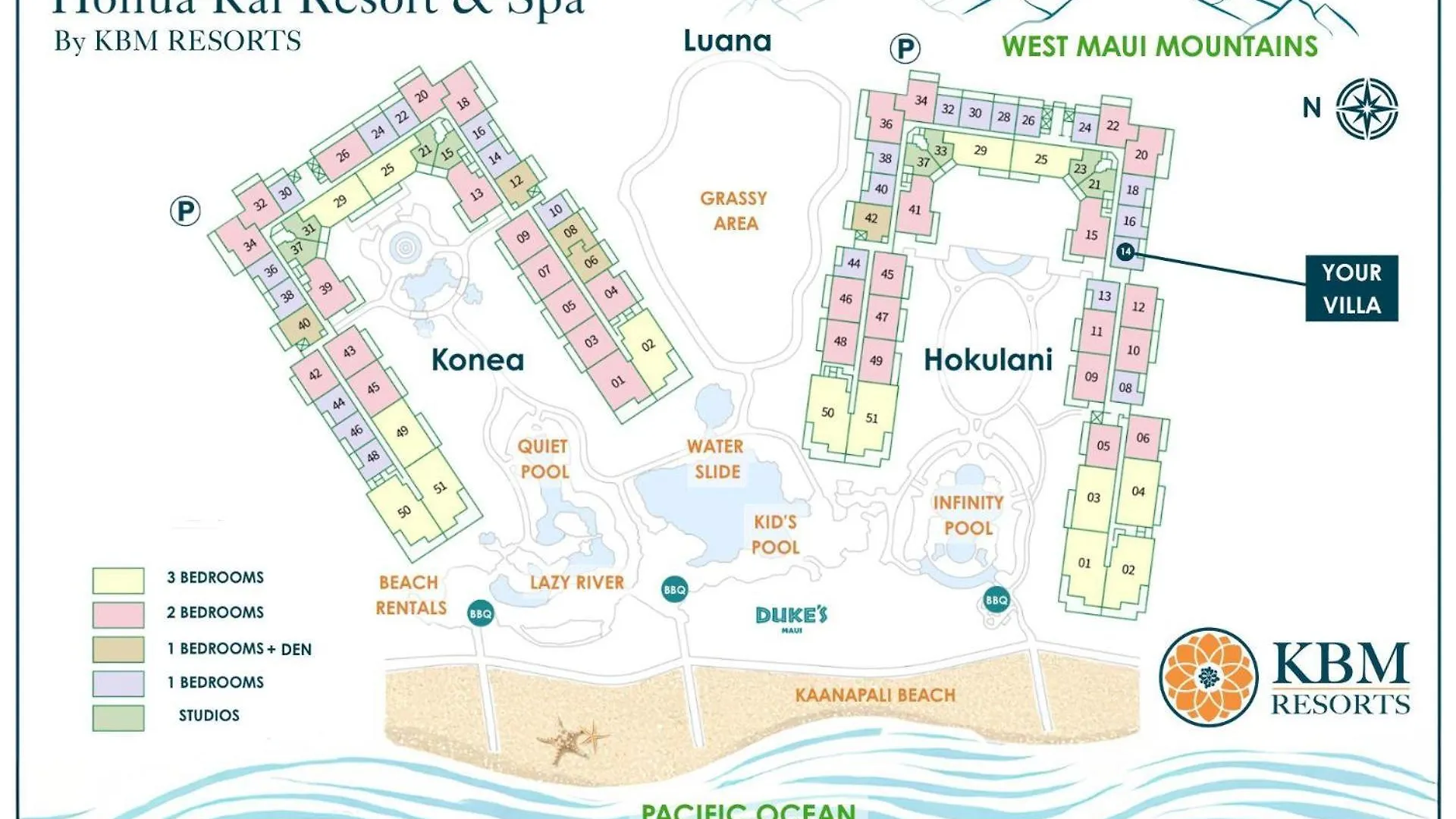 Apartman Kbm Resorts Free Car Honua Kai Hokulani Ocean View 2Bedroom Condo Hkh-114 Beautiful Partial Ocean View Kaanapali